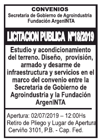 publicar licitacion clarin